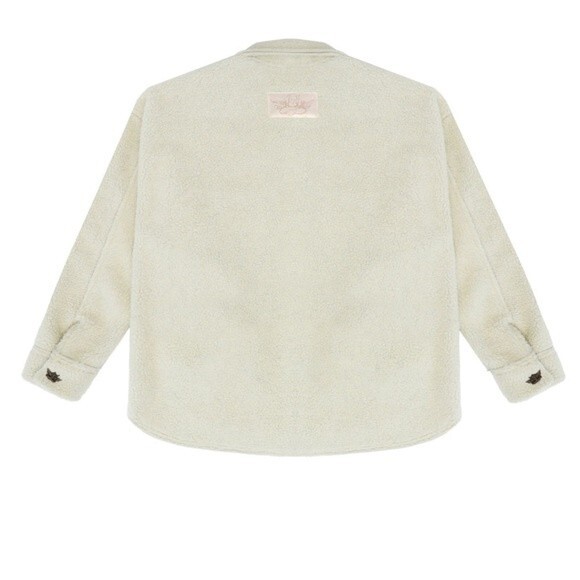 Ariel X Boys Lie OUTERWEAR Wrapped In Your Lies Sherpa Button Jacket - Picture 5 of 5